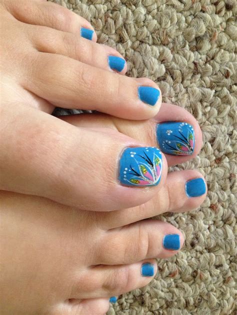 easy toe nail art designs|simple nail art on toes.